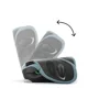Scaun auto Cybex Solution G2 Plus Stormy Blue, 100-150 cm foto