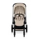 Carucior 2 in 1 Cybex Priam Matt Black Cozy Beige foto