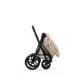 Carucior 2 in 1 Cybex Priam Matt Black Cozy Beige foto