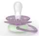 Suzete ortodontice de noapte Philips AVENT Ultra Soft Mov-verde (6-18 luni), 2 buc. foto