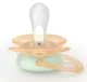 Suzete ortodontice de noapte Philips AVENT Ultra Soft Albastru-portocaliu (6-18 luni), 2 buc. foto