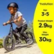 Bicicleta fara pedale Yvolution Velo Pro Black foto