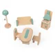 Деревянный кукольный домик Janod Dollhouse foto