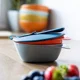 Набор мисок с крышкой и ложечкой Tommee Tippee, Серо-оранжевый (6+ мес.) foto