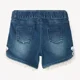Orchestra Pantaloni scurti din denim cu broderie foto