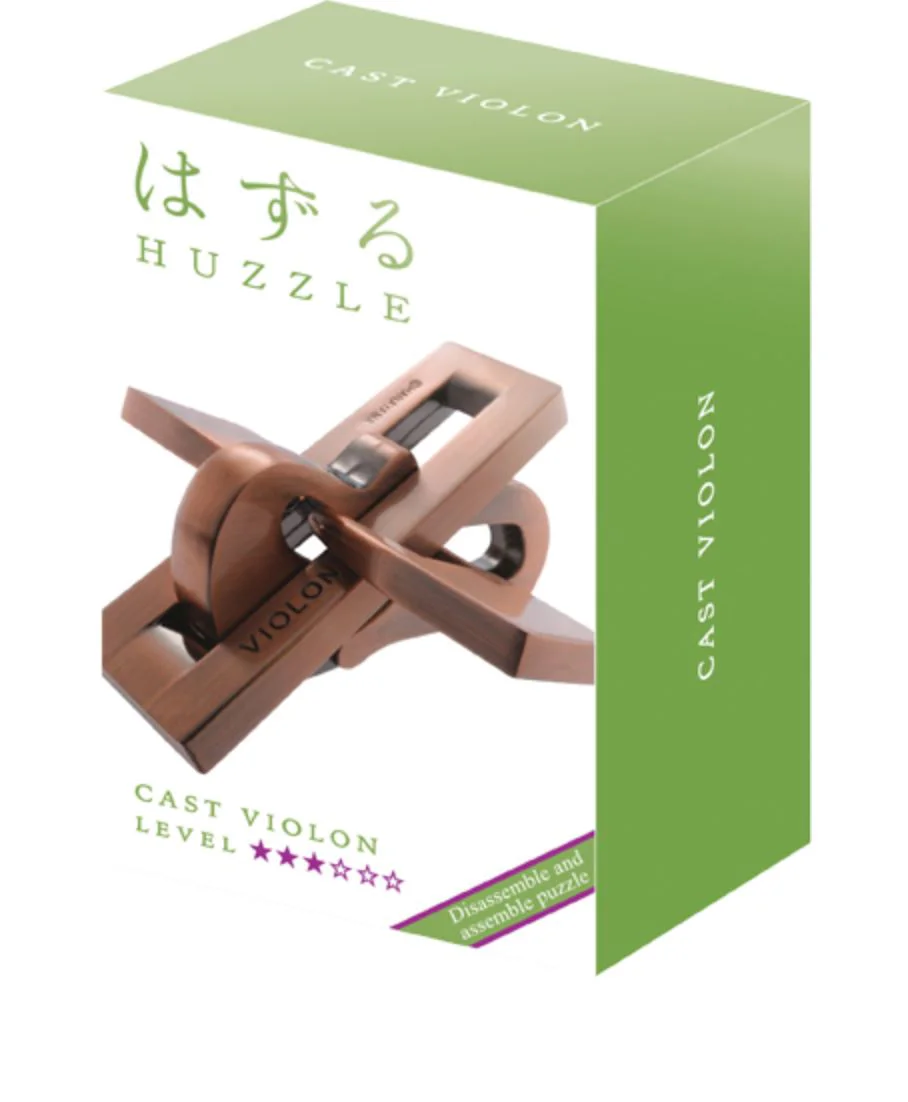 Puzzle mecanic Eureka Huzzle Cast Violon Nivel 3 foto
