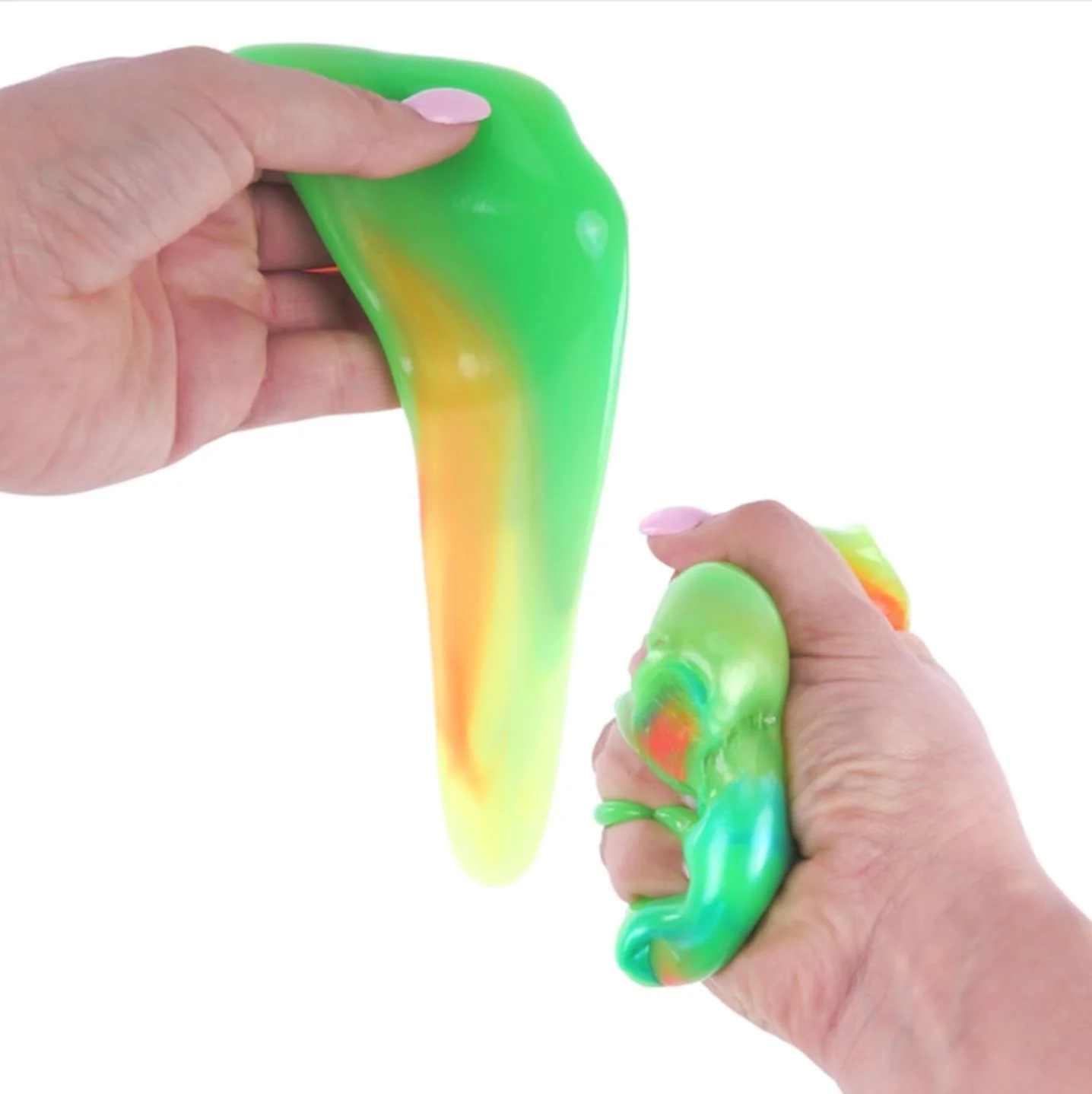 Антистресс игрушка Okto Slime Радуга, 400 мл foto