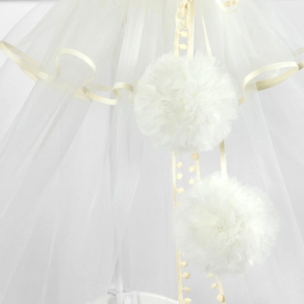 Балдахин PernaMea Premium Pompom Ivory foto