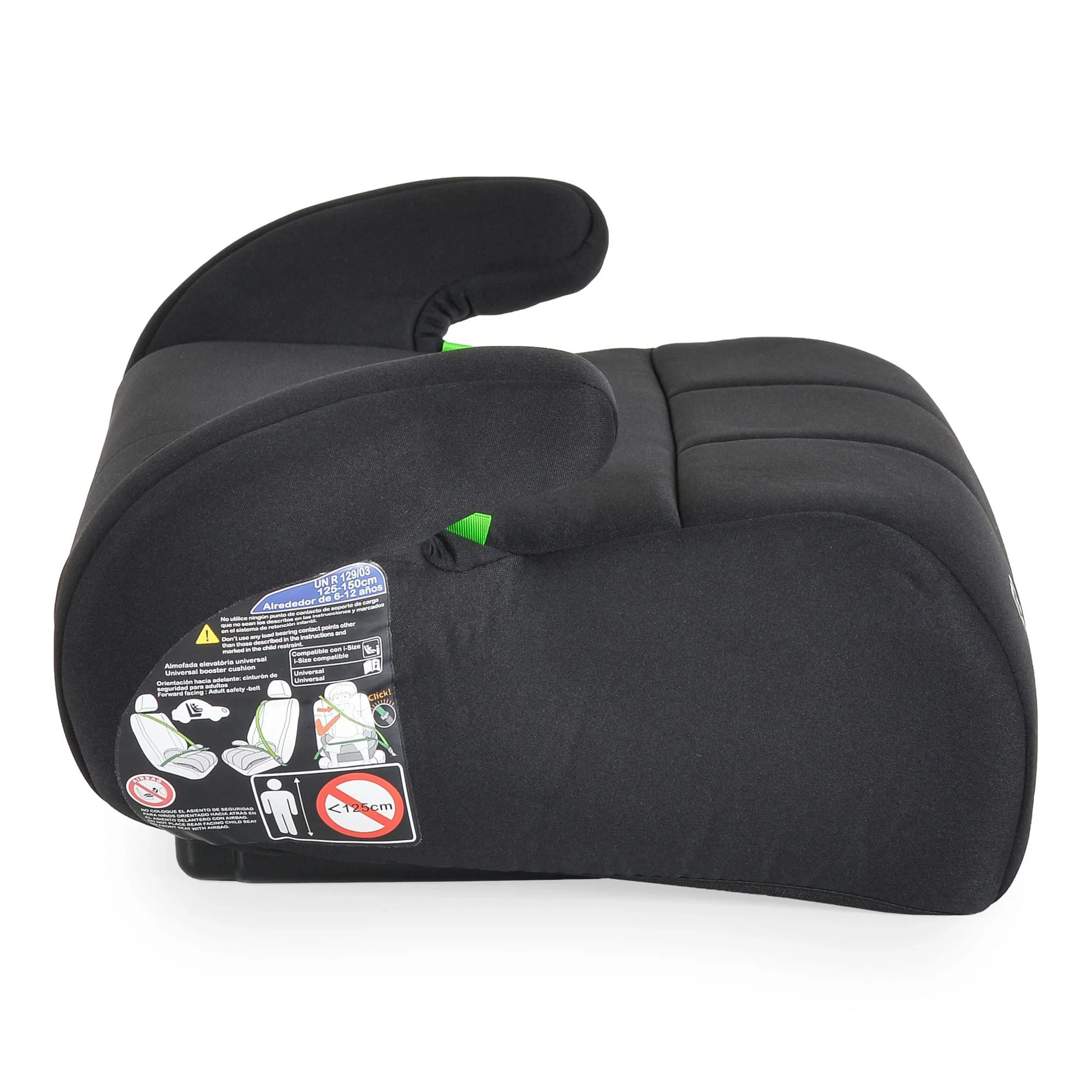Aвтокресло-бустер Moni Dakar Basic Black i-Size, 125-150 см foto