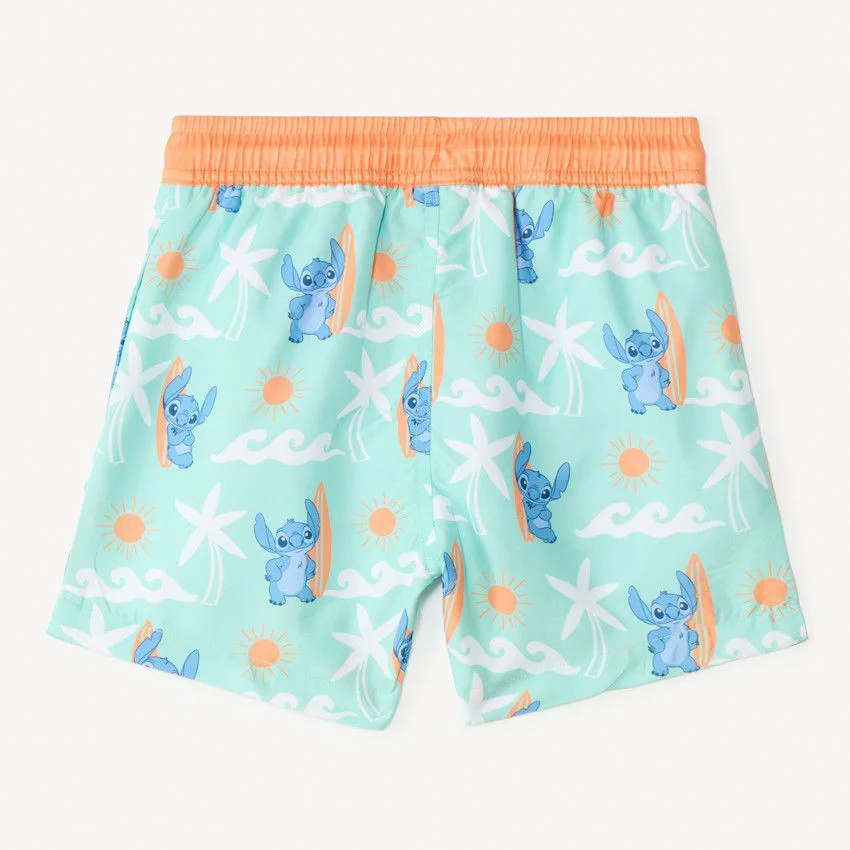 Orchestra Pantaloni scurti de plaja Stitch Surf Day foto