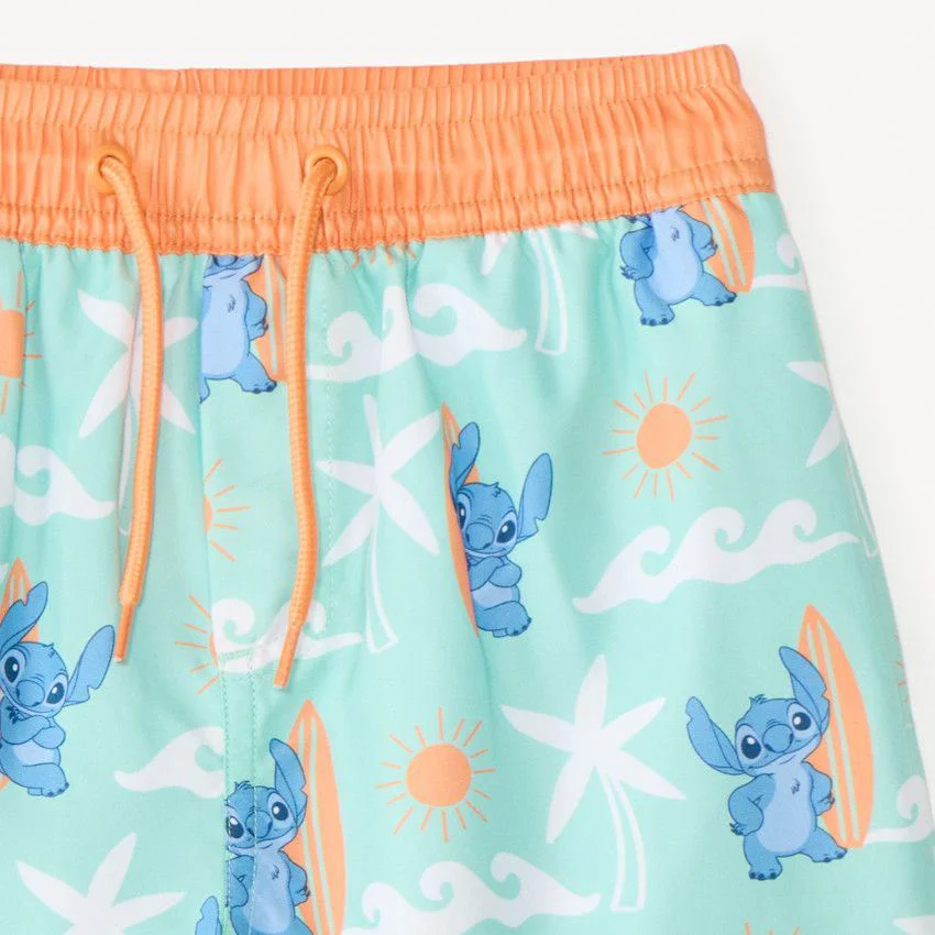 Orchestra Pantaloni scurti de plaja Stitch Surf Day foto