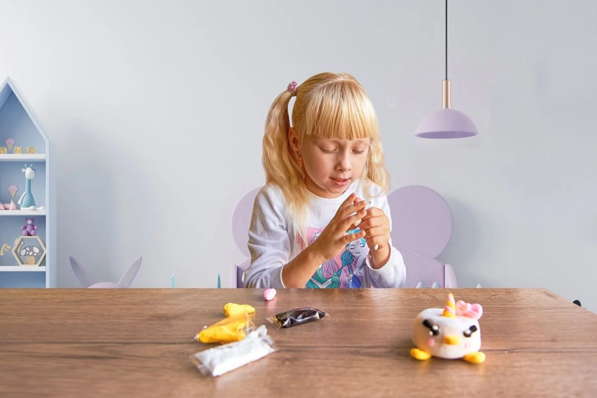 Набор для лепки Okto Squishy Единорог foto