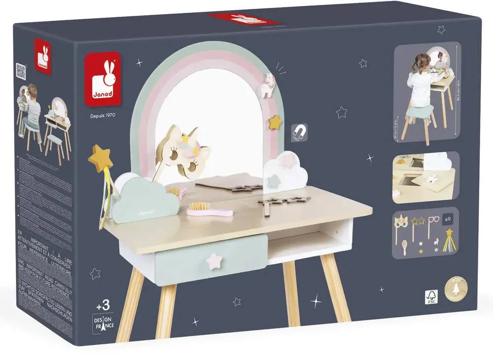 Masuta de machiaj Janod Unicorn foto