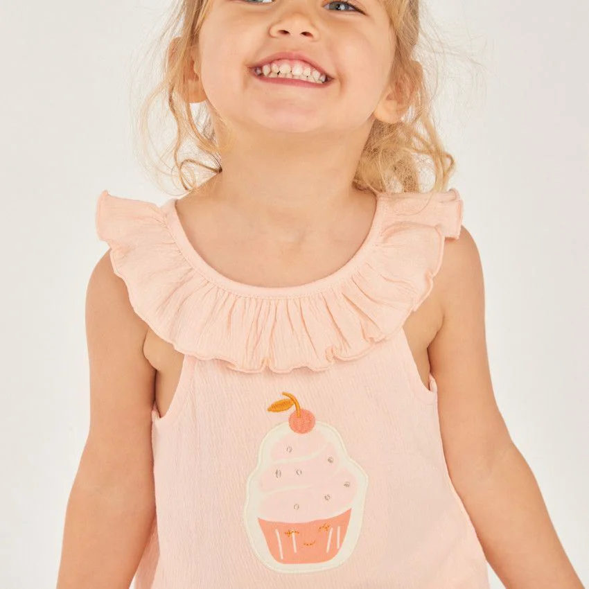 Orchestra Комплект 2 в 1 Cupcake - майка и шорты foto