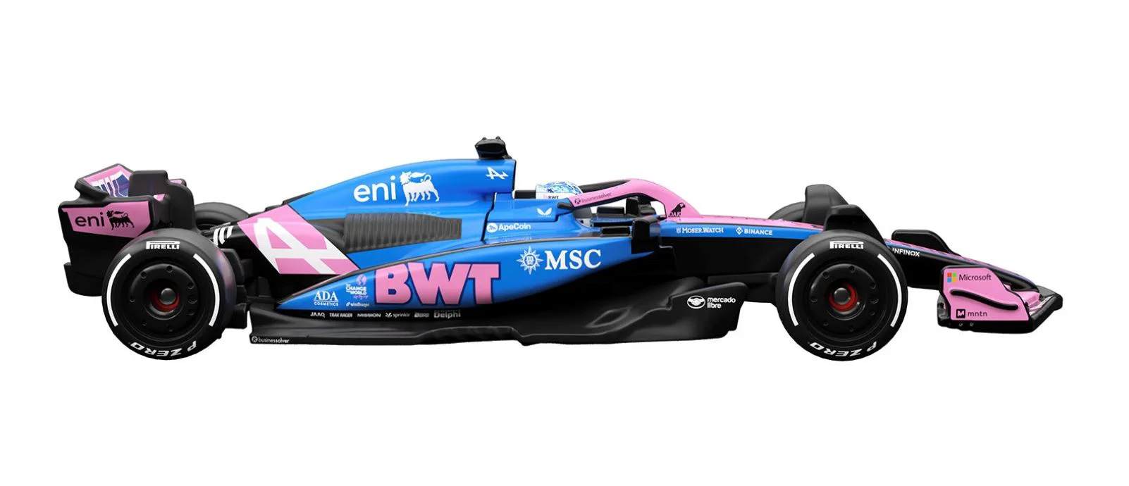 Masinuta de colectie Hot Wheels Formula 1: BWT Alpine, 1:64 foto