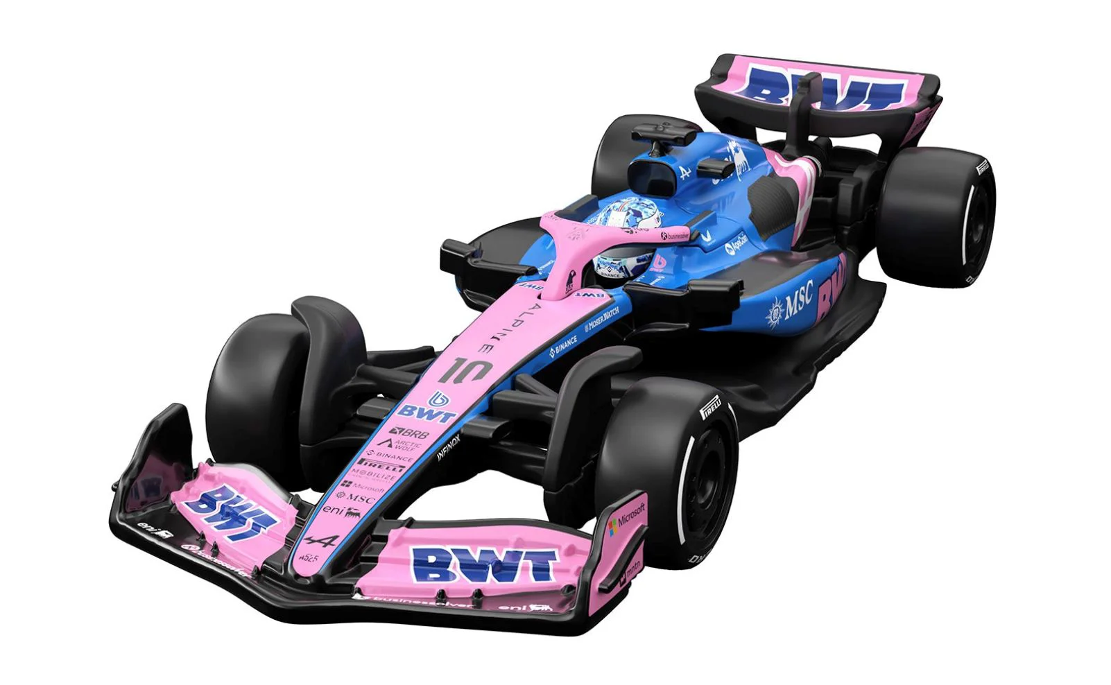 Masinuta de colectie Hot Wheels Formula 1: BWT Alpine, 1:64 foto