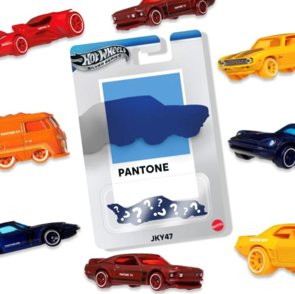 Коллекционная машинка Hot Wheels Pantone, 1:64 ассортимент foto