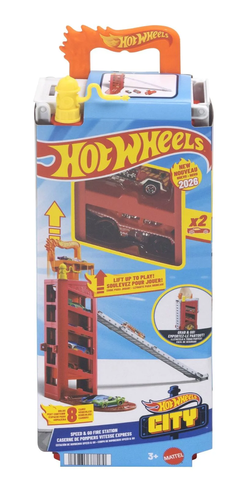 Set de joaca Hot Wheels Speed & Go, in sortiment foto