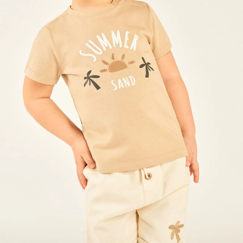 Orchestra Set 2 piese Summer Sand - tricou si pantaloni scurti foto