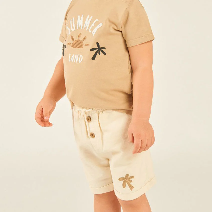 Orchestra Set 2 piese Summer Sand - tricou si pantaloni scurti foto