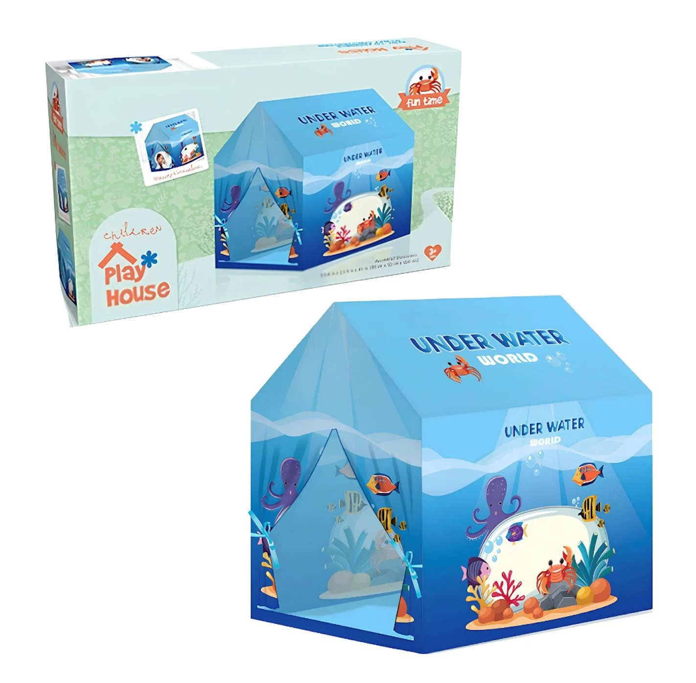 Cort de joaca Play House Lumea Subacvatica foto