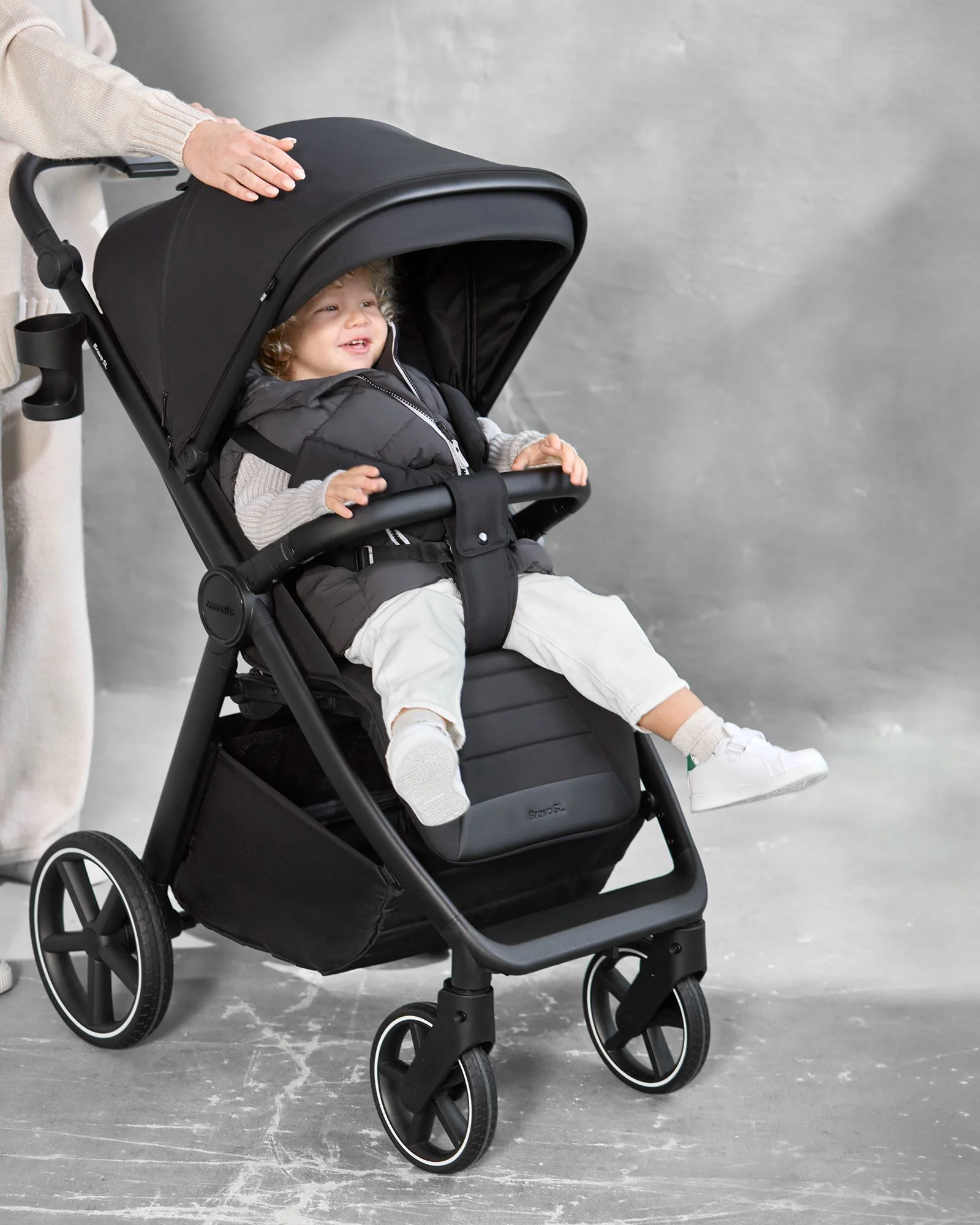 Carucior de plimbare Carrello Bravo SL Deluxe Thunder Grey foto
