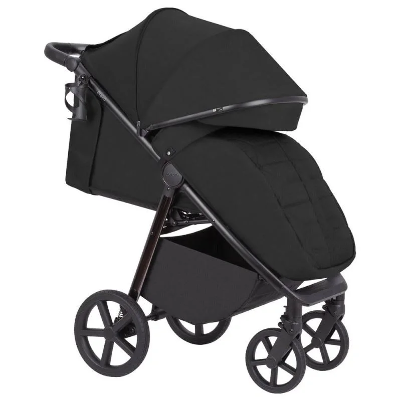 Прогулочная складная коляска Carrello Bravo Plus 2026 Pure Black foto