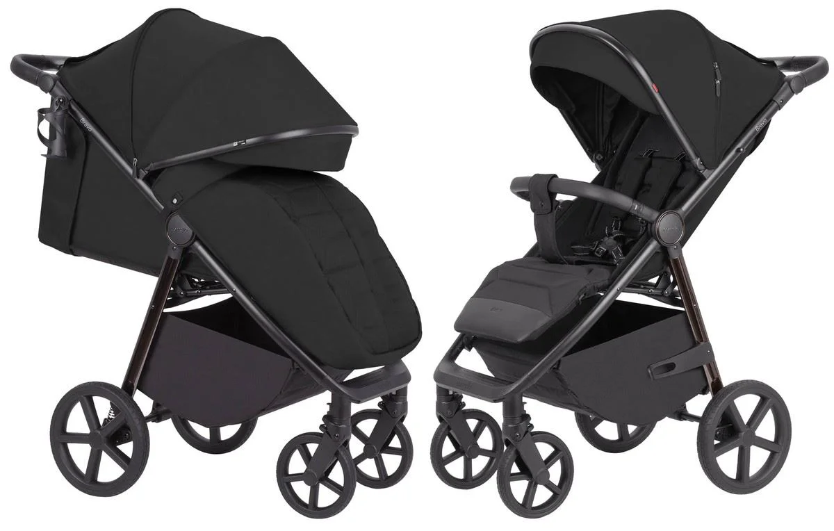Прогулочная складная коляска Carrello Bravo Plus 2026 Pure Black foto