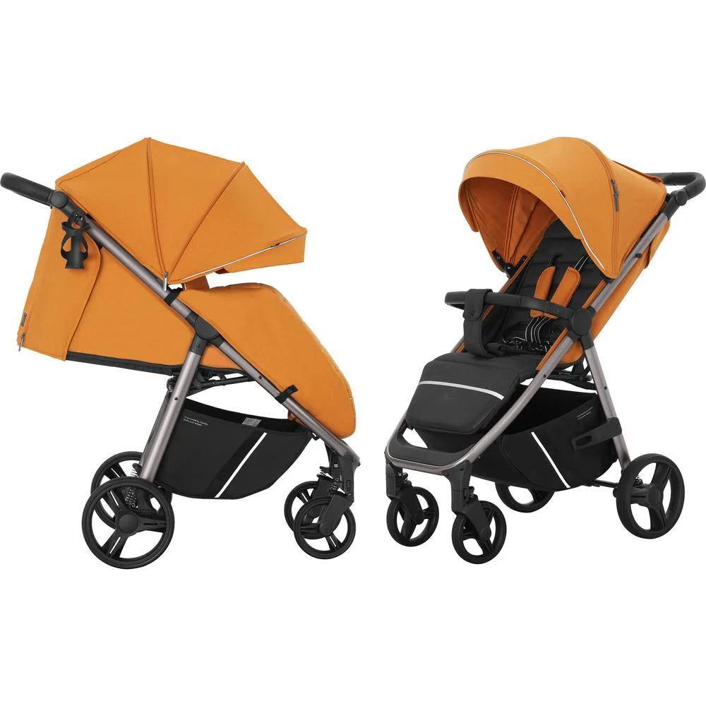 Прогулочная коляска Carrello Bravo PU CRL-8512/1 Tiger Orange foto