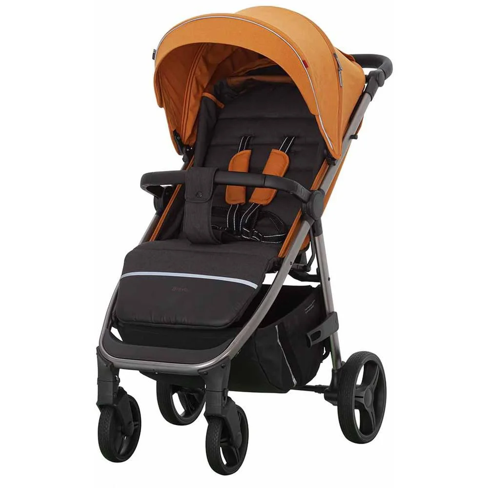 Прогулочная коляска Carrello Bravo PU CRL-8512/1 Tiger Orange foto