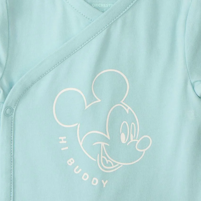 Orchestra Комплект из 3 боди с коротким рукавом Mickey Mouse foto