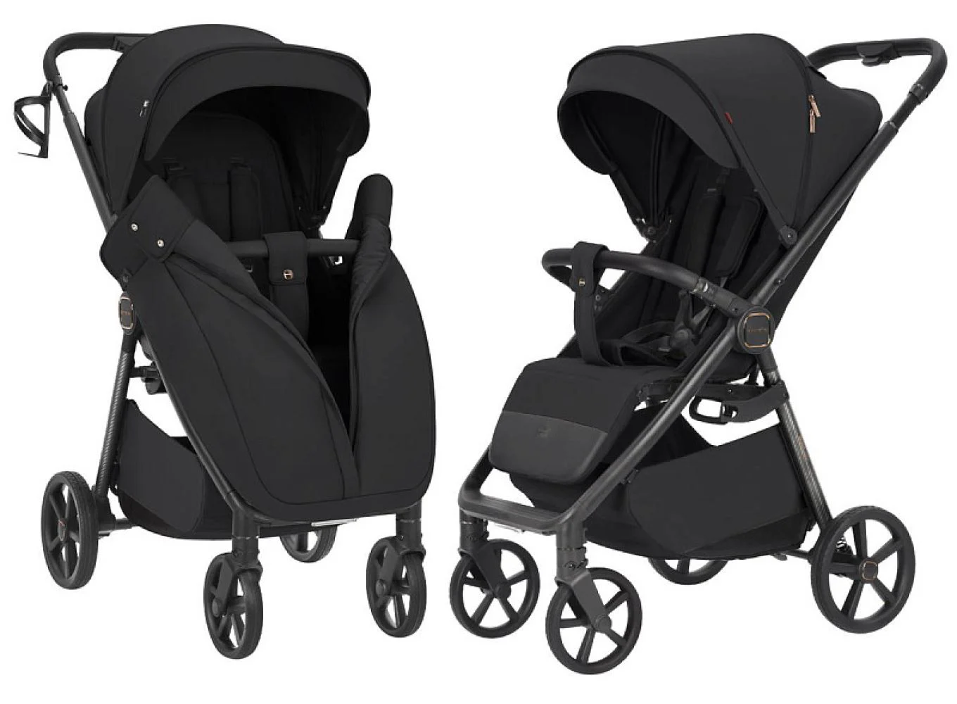 Прогулочная коляска Carrello Bravo Carbon Deep Black foto