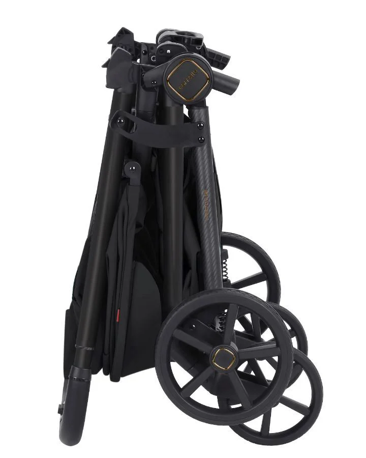 Прогулочная коляска Carrello Bravo Carbon Deep Black foto