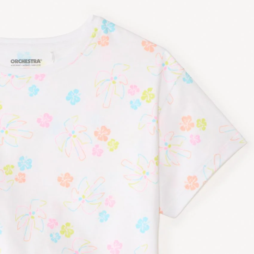Orchestra Tricou cu imprimeu floral foto