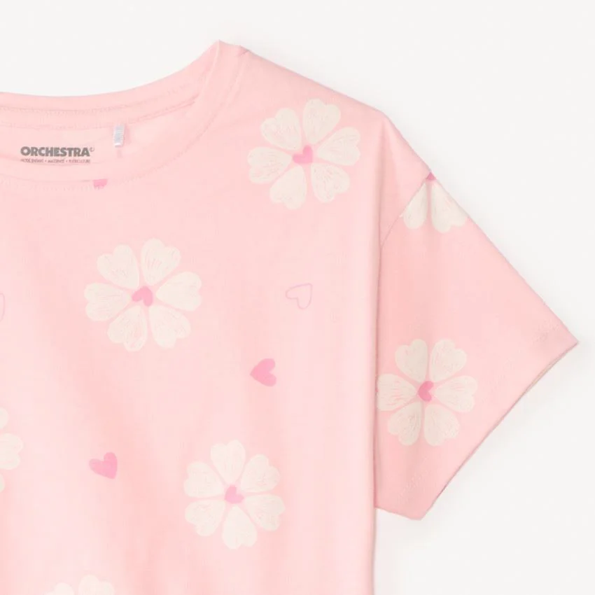 Orchestra Tricou cu imprimeu floral foto