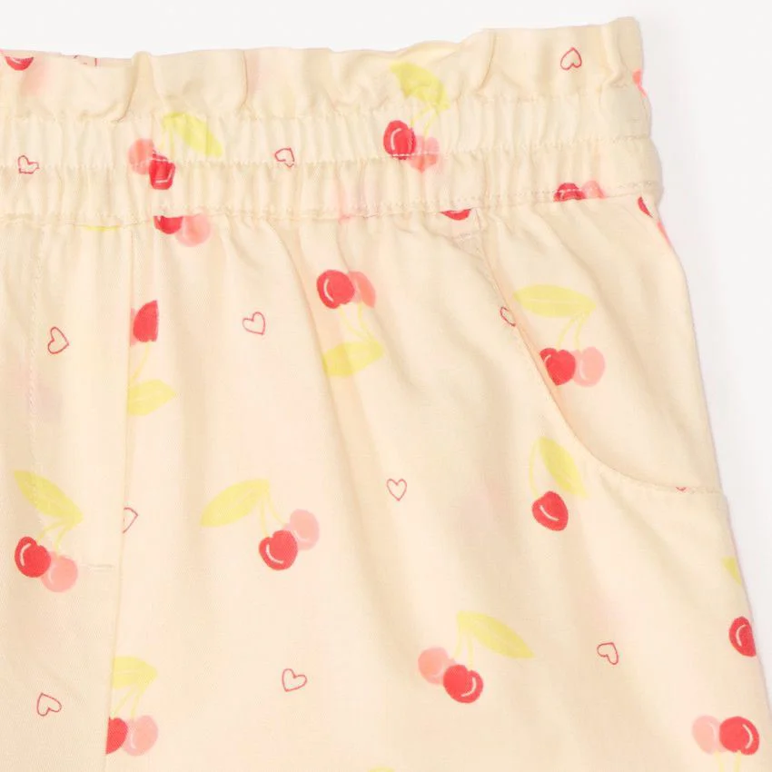 Orchestra Pantaloni scurti din twill Cherry foto