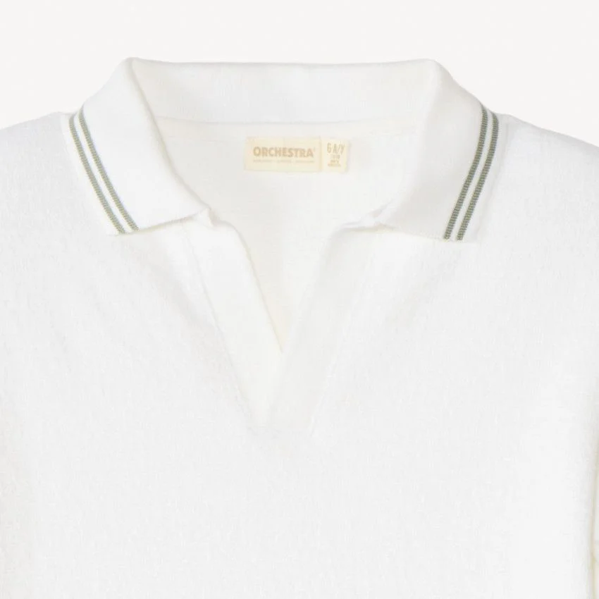 Orchestra Tricou polo alb foto