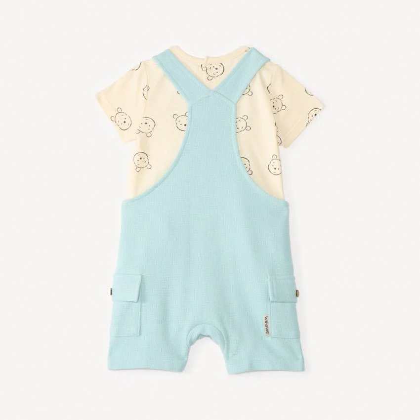 Orchestra Set 2 piese Cute Winnie - tricou si salopeta scurta foto