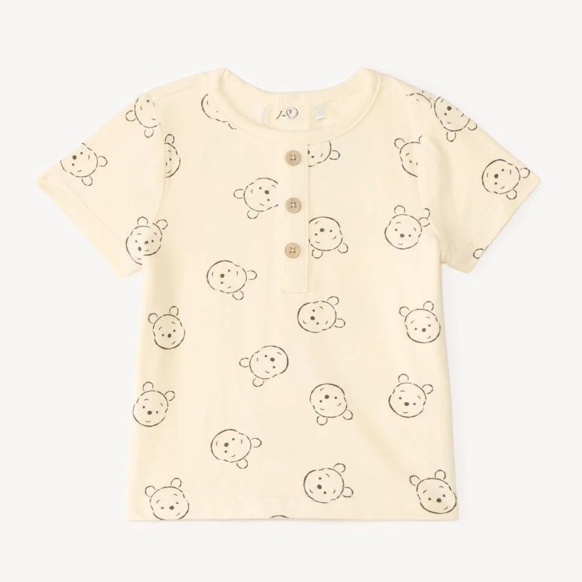Orchestra Set 2 piese Cute Winnie - tricou si salopeta scurta foto