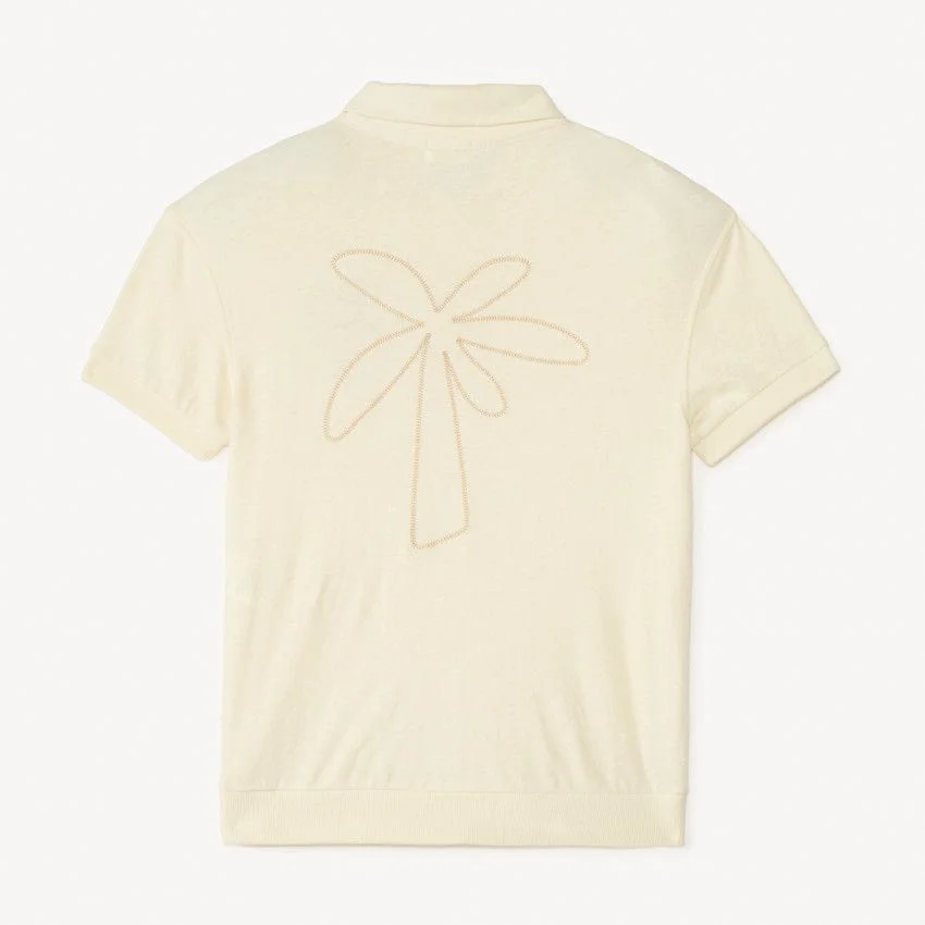 Orchestra Tricou polo Beige Palm foto