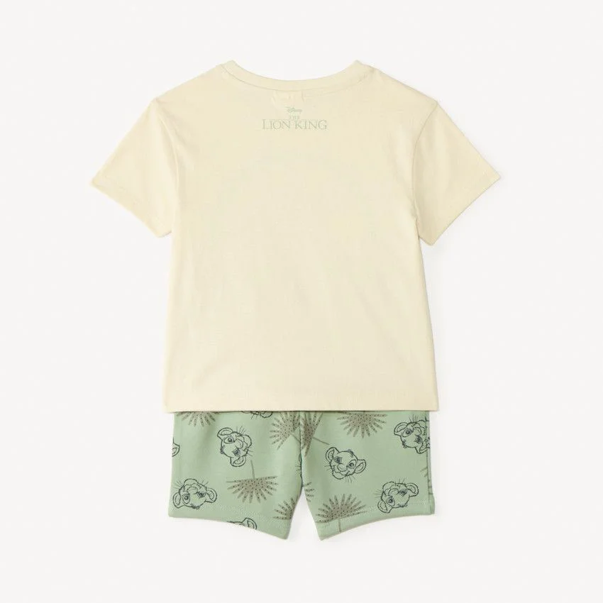 Orchestra Set 2 piese Lion King - tricou si pantaloni scurti foto