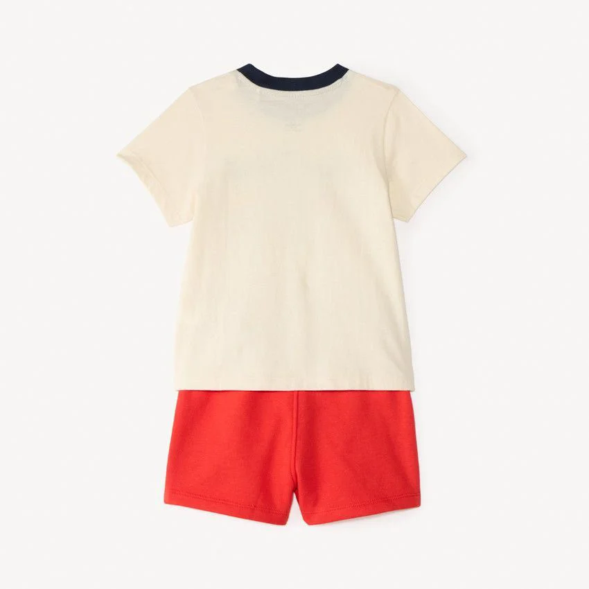 Orchestra Set 2 piese Paw Patrol - tricou si pantaloni scurti foto