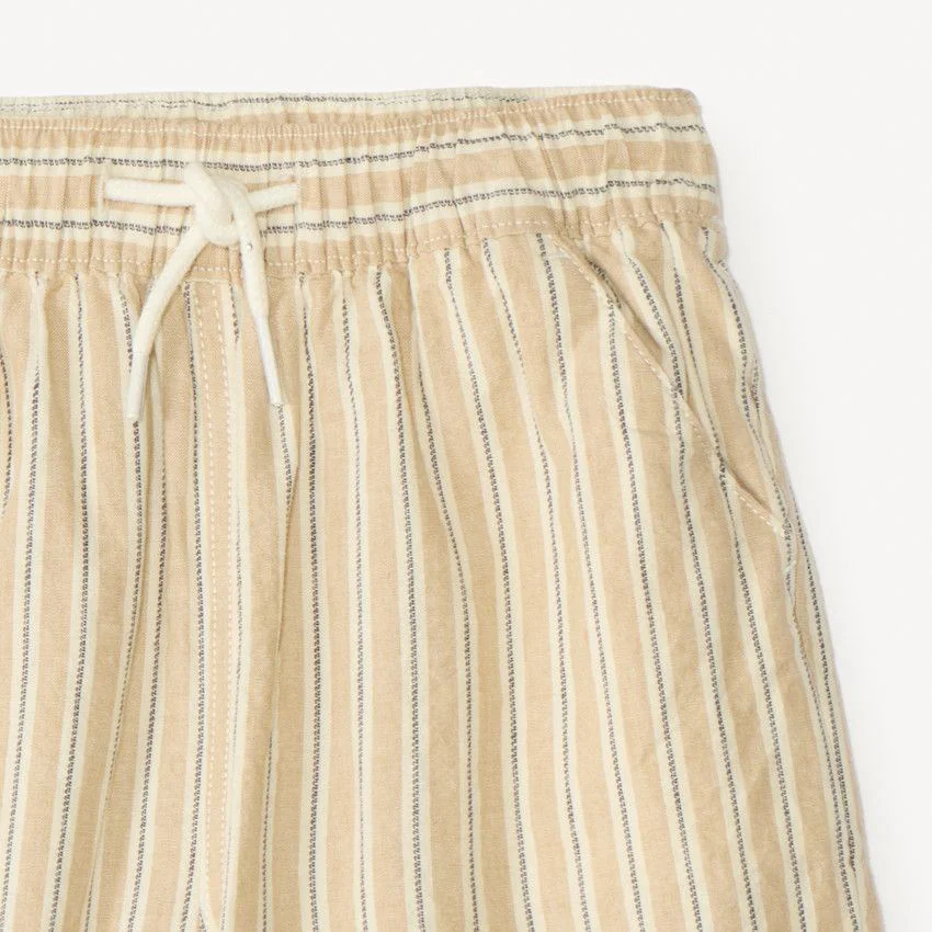 Orchestra Pantaloni scurti cu dungi Beige foto