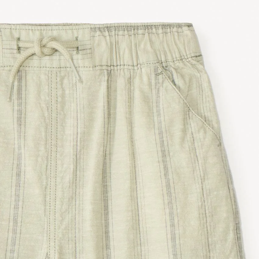 Orchestra Pantaloni scurti cu dungi Khaki foto