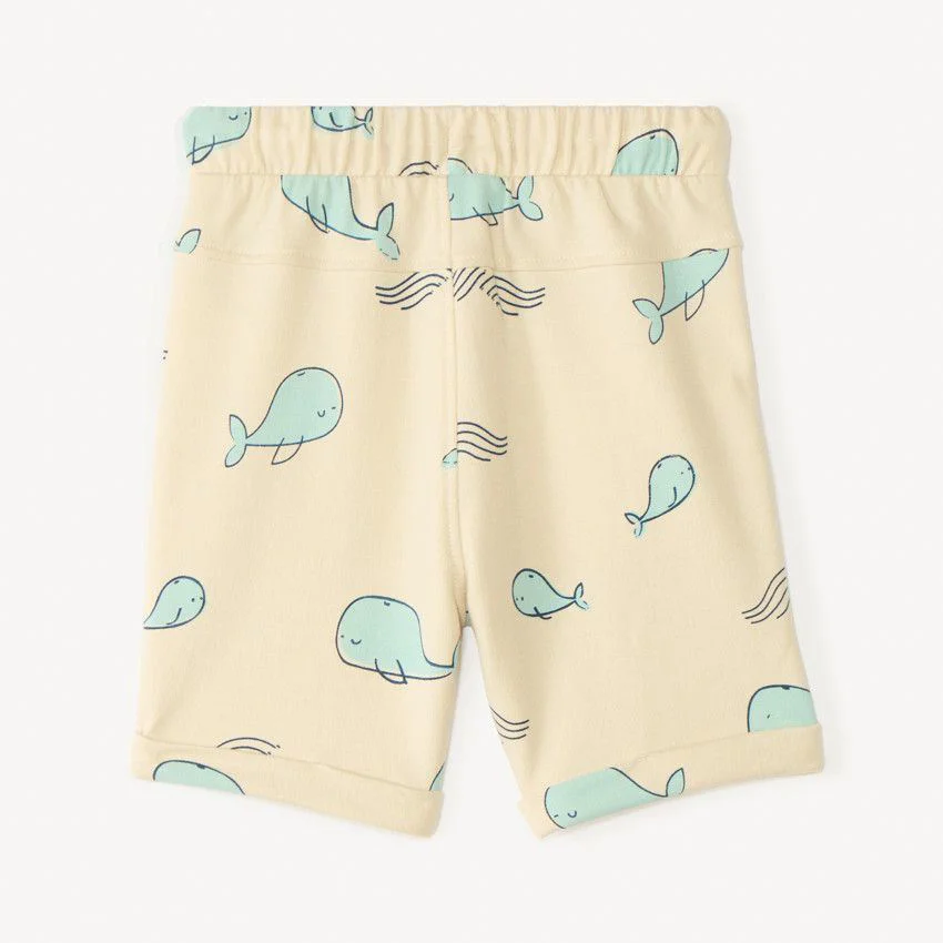Orchestra Pantaloni scurti Whale Print foto