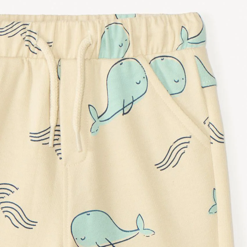 Orchestra Pantaloni scurti Whale Print foto