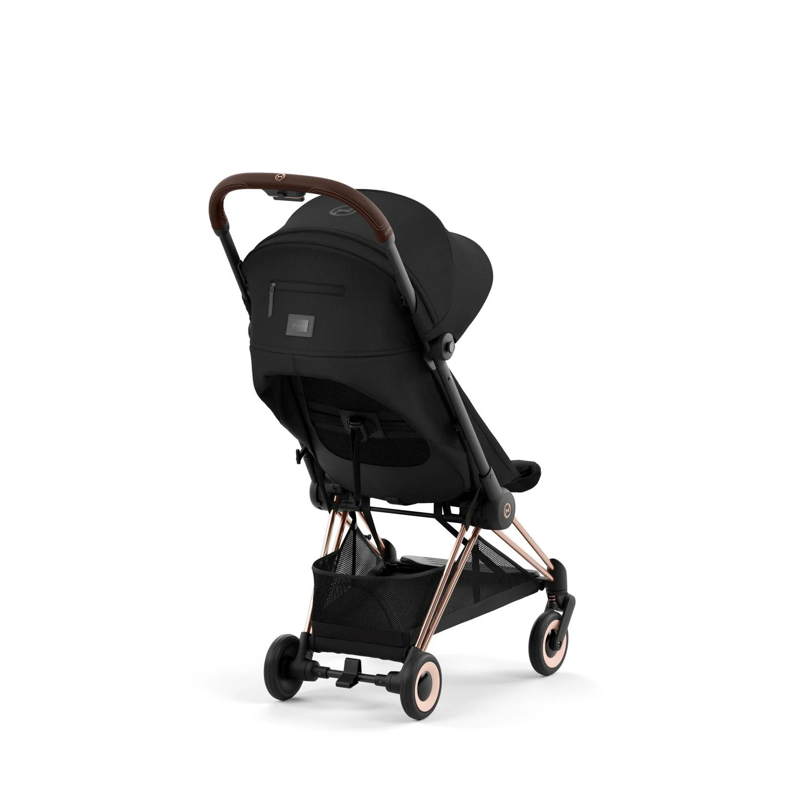 Carucior Cybex Coya Rosegold Sepia Black foto