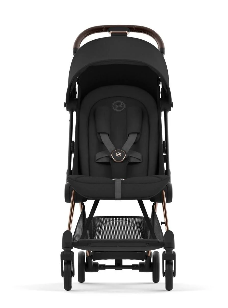 Carucior Cybex Coya Rosegold Sepia Black foto