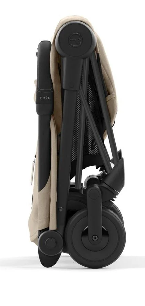 Carucior Cybex Coya Matt Black Cozy Beige foto