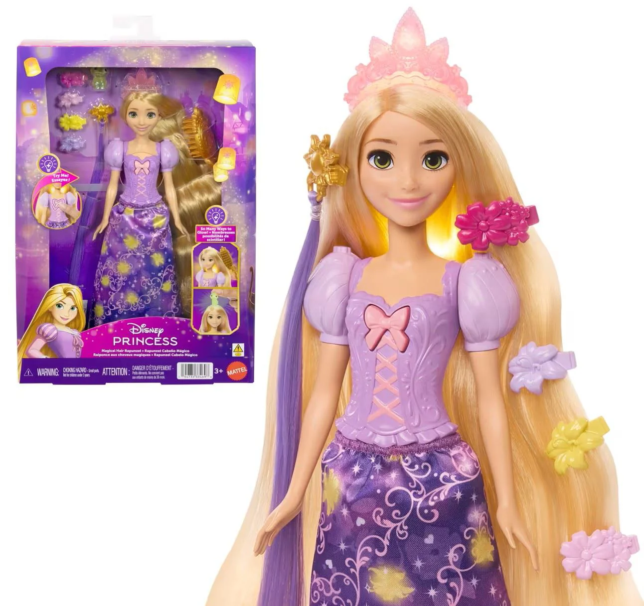 Papusa Disney Princess "Rapunzel" foto